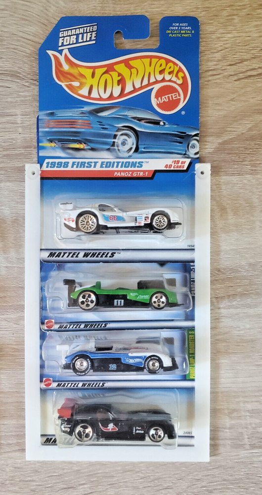 Hot Wheels Storage Display Rack White