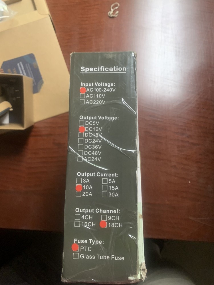 cctv power supply box