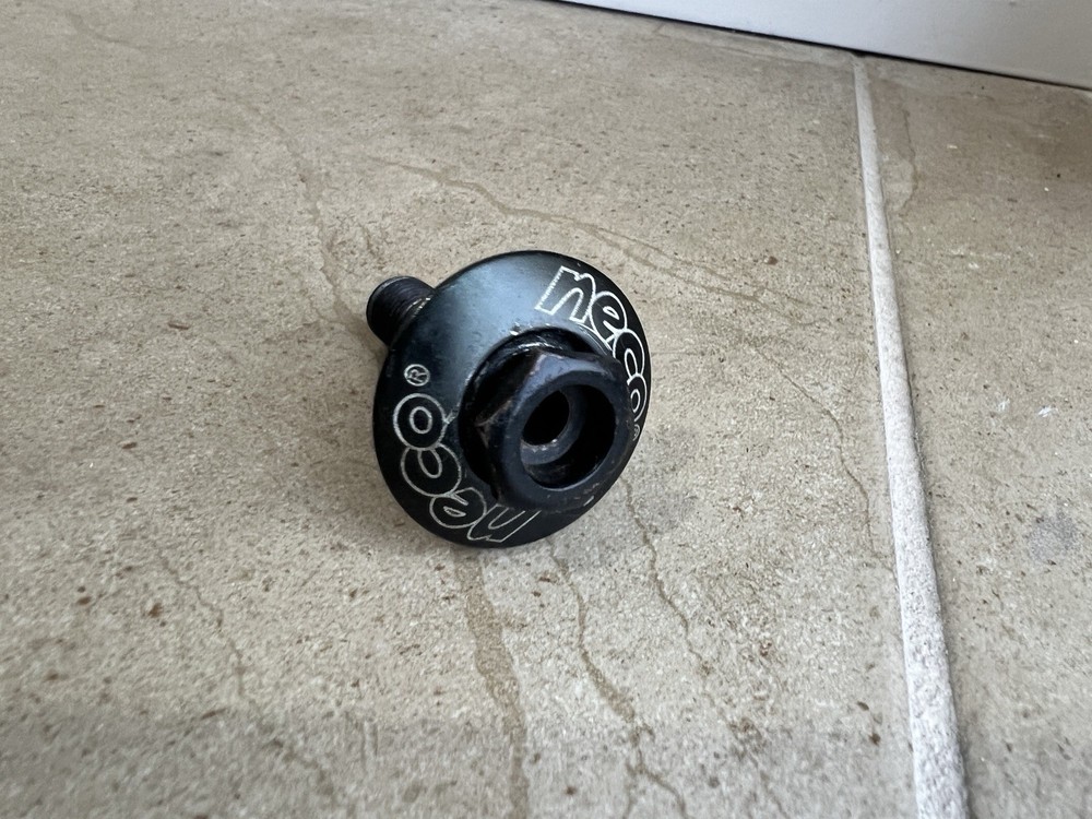 Neco Top Cap & M8 Bolt Quill Stem BMX Threaded 1” Fork
