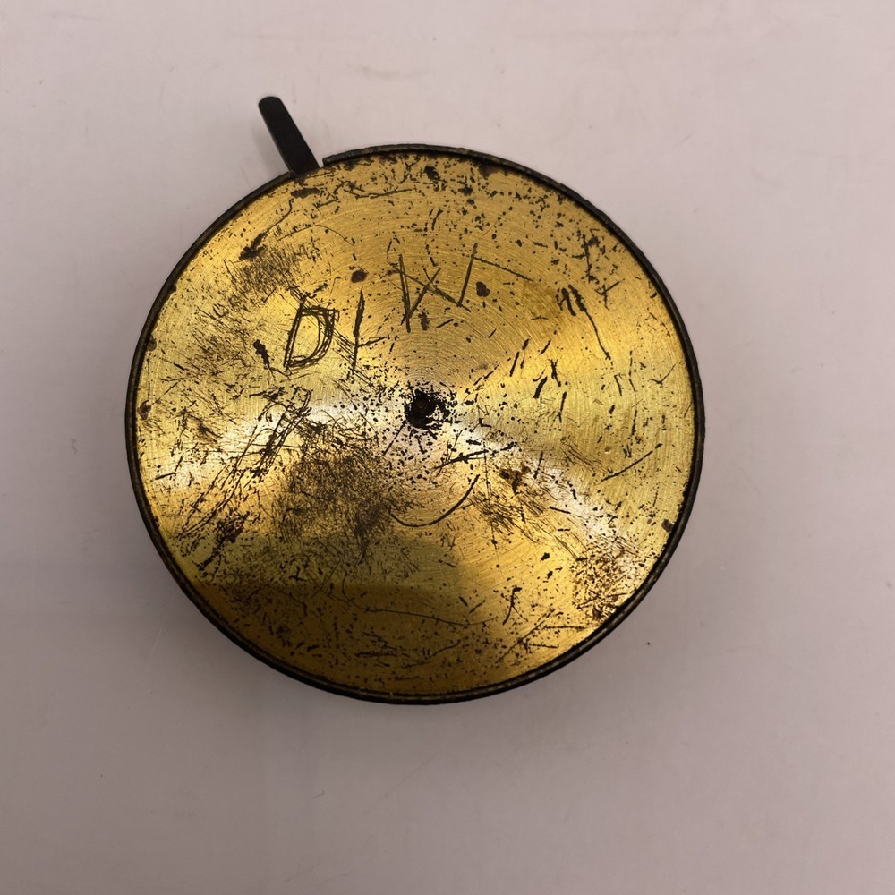 Antique Basic Brass Compass circa 1950's Vintage