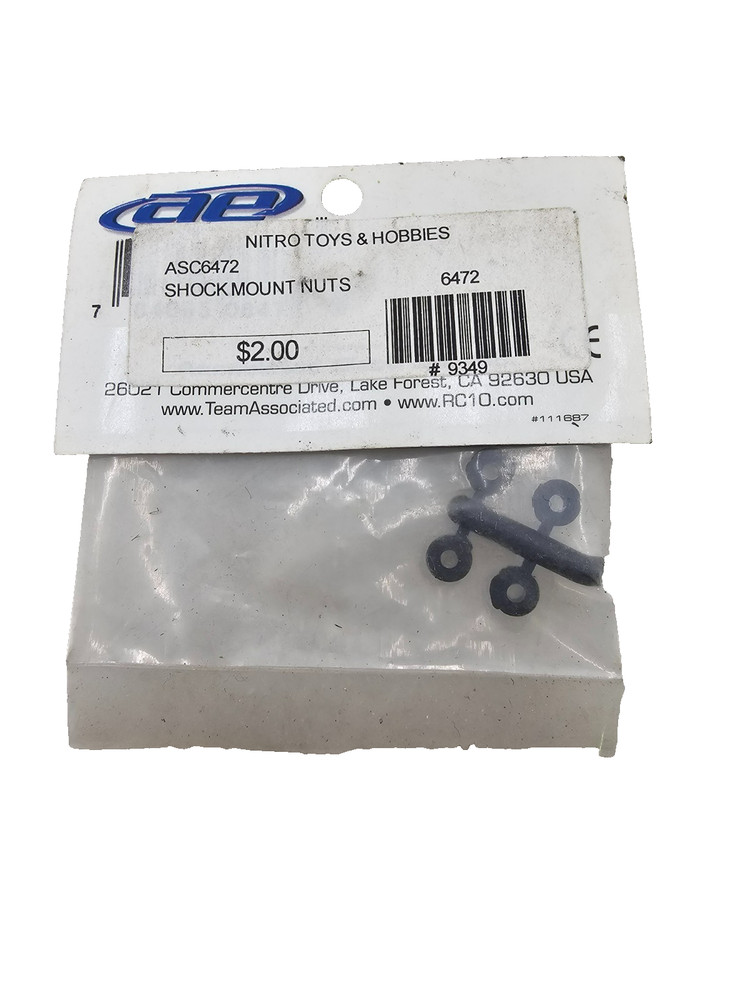 Team Associated shock mount nuts #6472