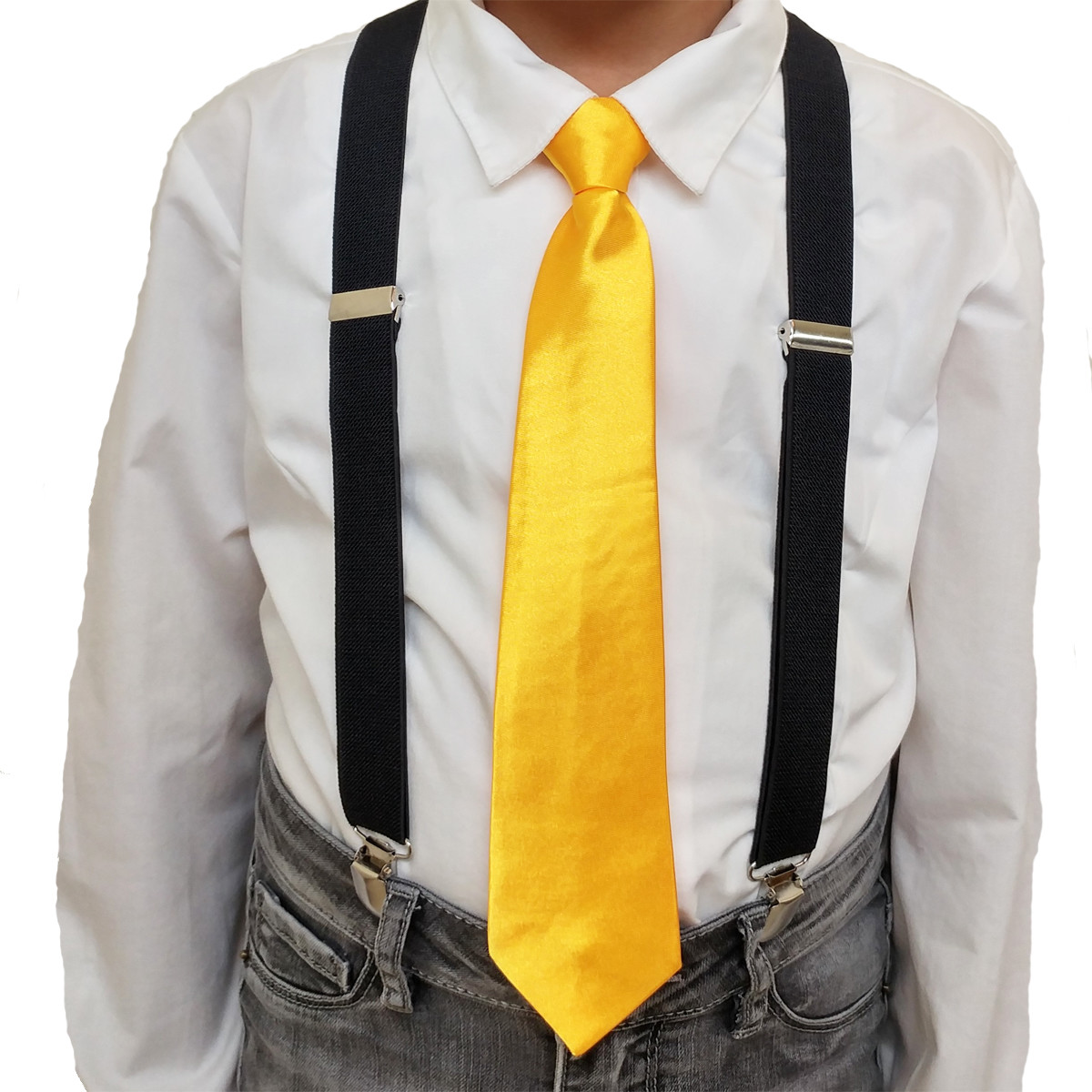 CHILDREN'S SUSPENDERS and TIE Sets - KIDS SUSPENDER NECKTIE Costume COMBO