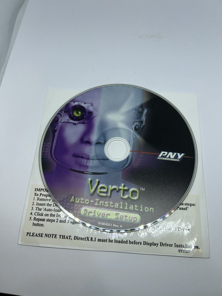 Verto Auto Installation PNY Driver Setup