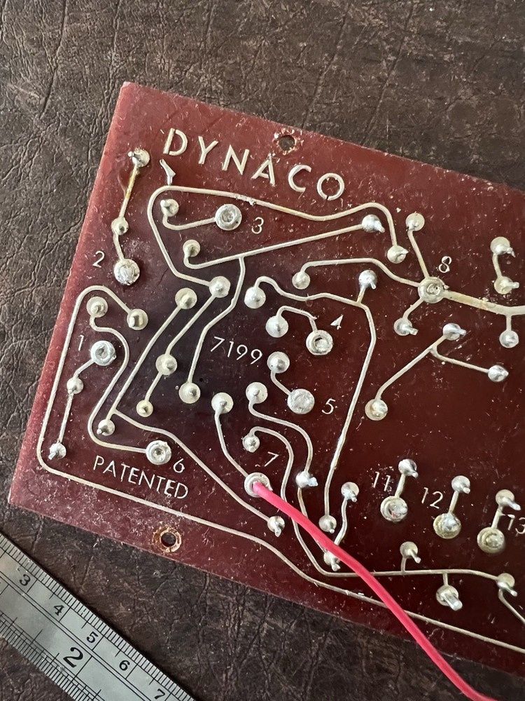 Vintage Dynaco Stereo PC-3 Driver Board - for 7199 Tubes