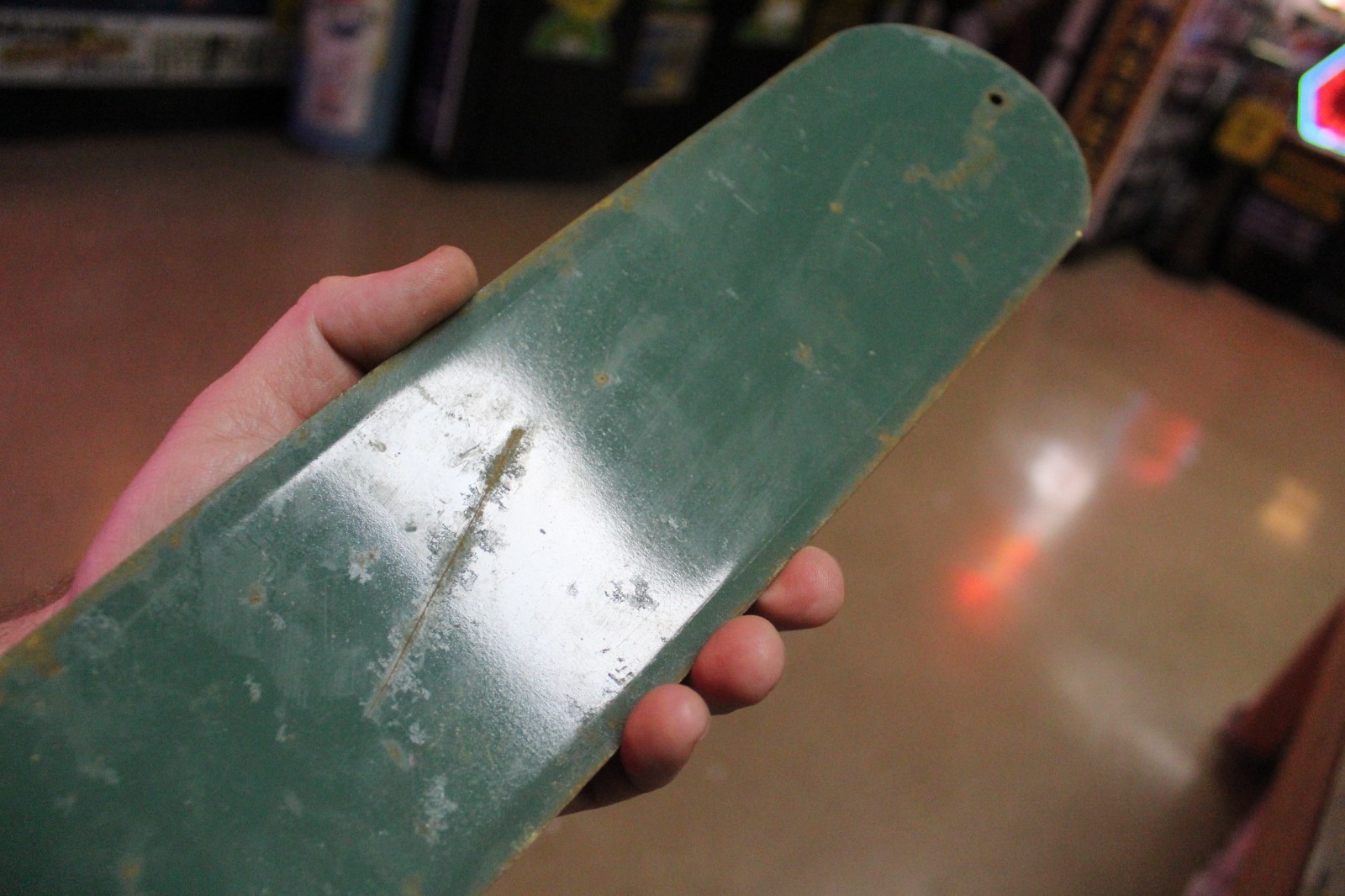 RARE 1950s PRENEZ UN PEPSI COLA STAMPED PAINTED METAL DOOR SIGN POP SODA COKE