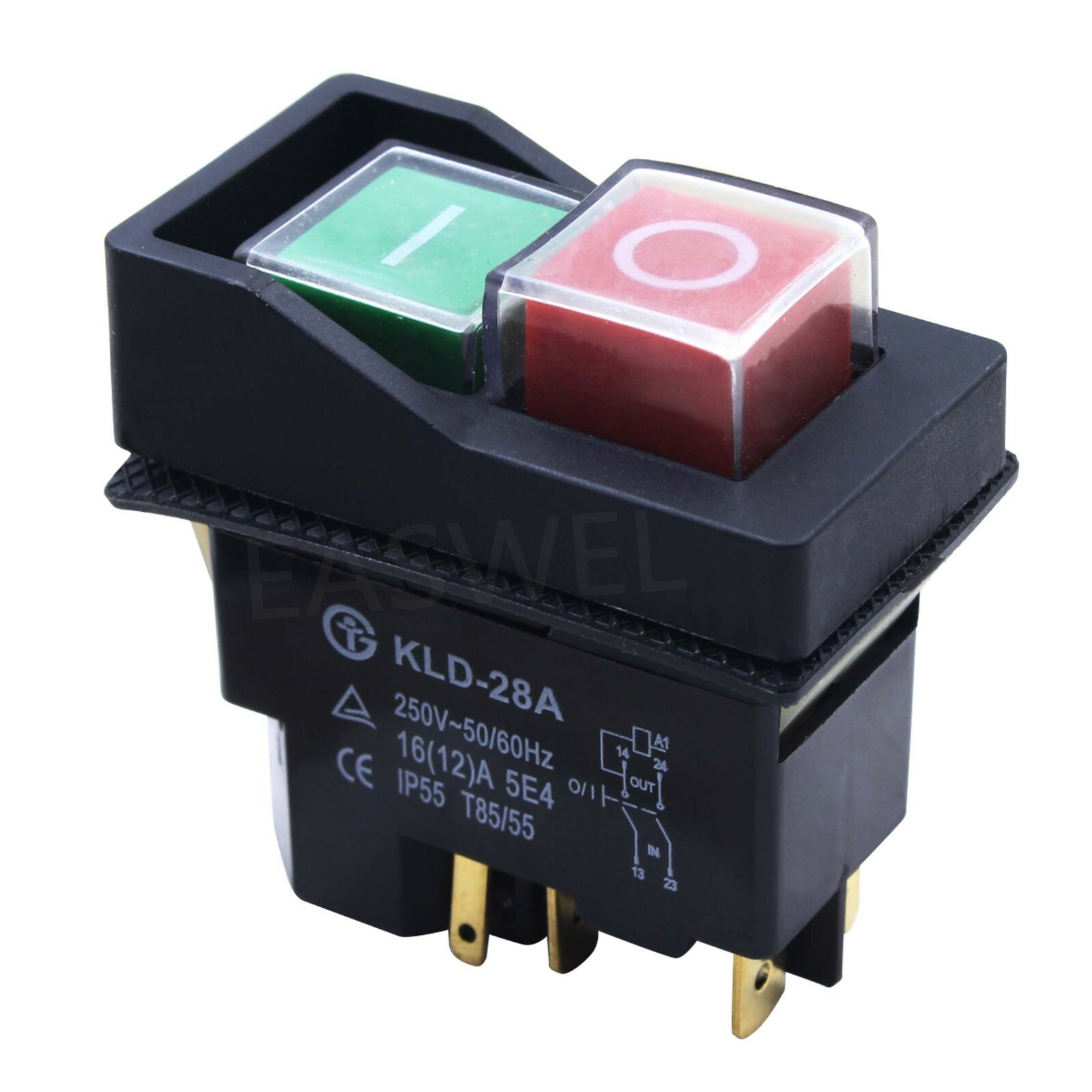 KLD-28A Waterproof Electromagnetic Pushbutton Switch