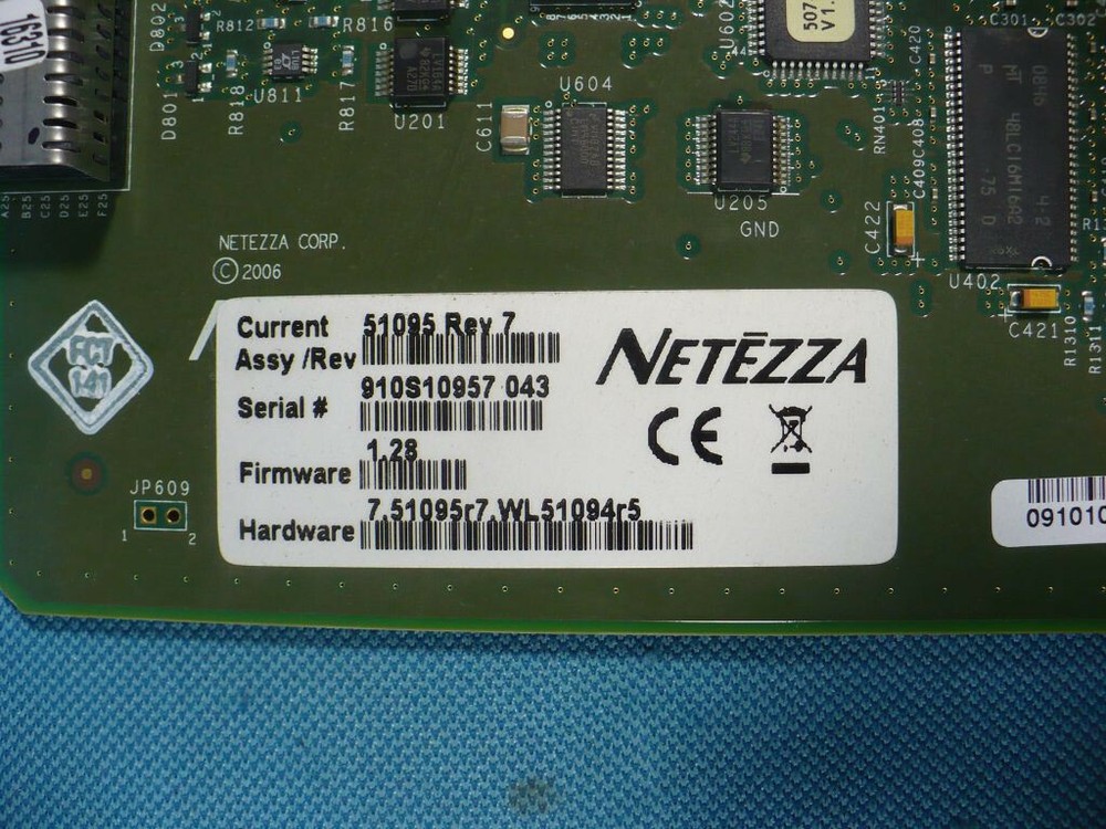 IBM Netezza 51095 Interface Card for 51568 Snippet Processing Array
