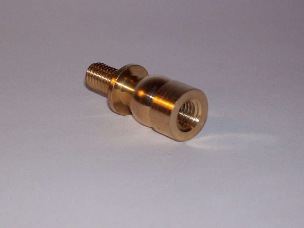 3/4" SOLID BRASS SHADE RISER LAMP PART NEW 55046J