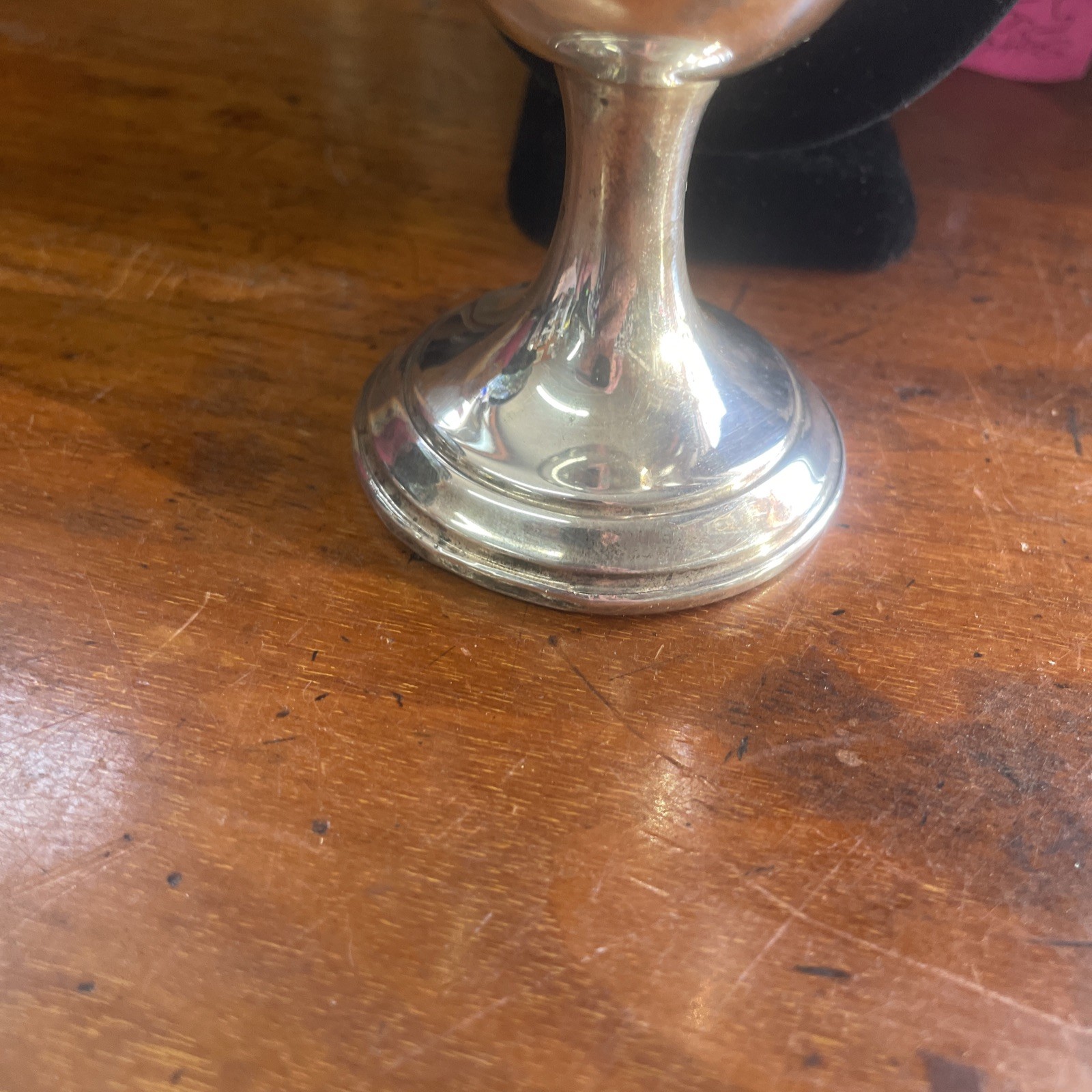 sterling silver reed and barton Weighted Base Cordial Goblet Stem