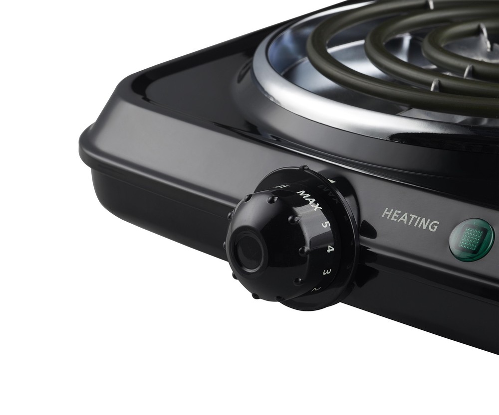 Double Burner Portable Easy To Cook Adjustable Temperature Control Kitchen Cook