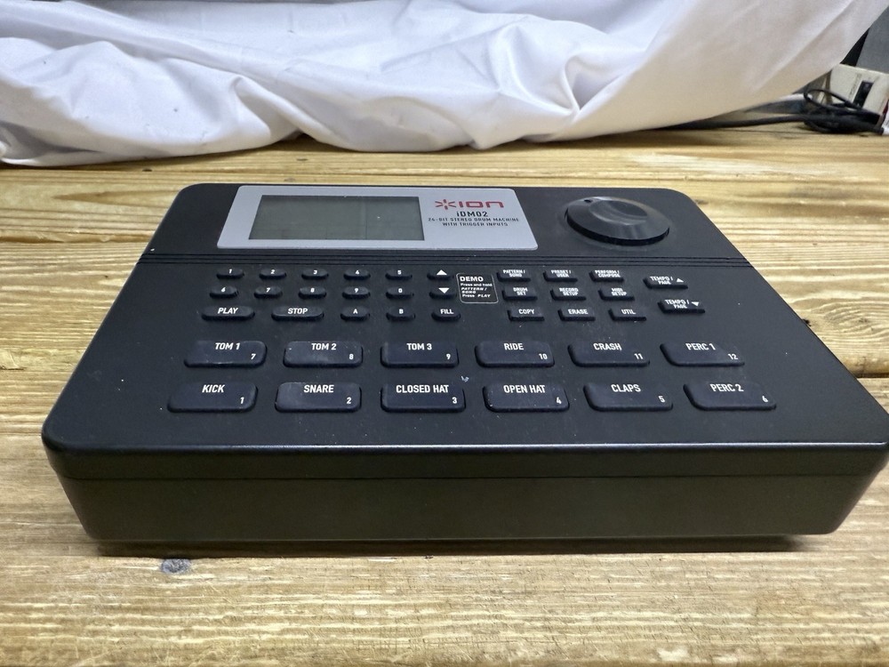 Ion IDM02 Drum Machine 24 Bit Stereo **UNIT ONLY** TESTED WORKS