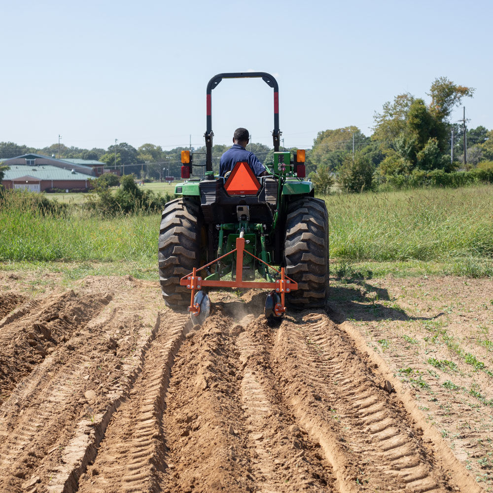 Titan Attachments Orange 48" Adjustable Disc Bedder, Category 1, 3 Point QH1