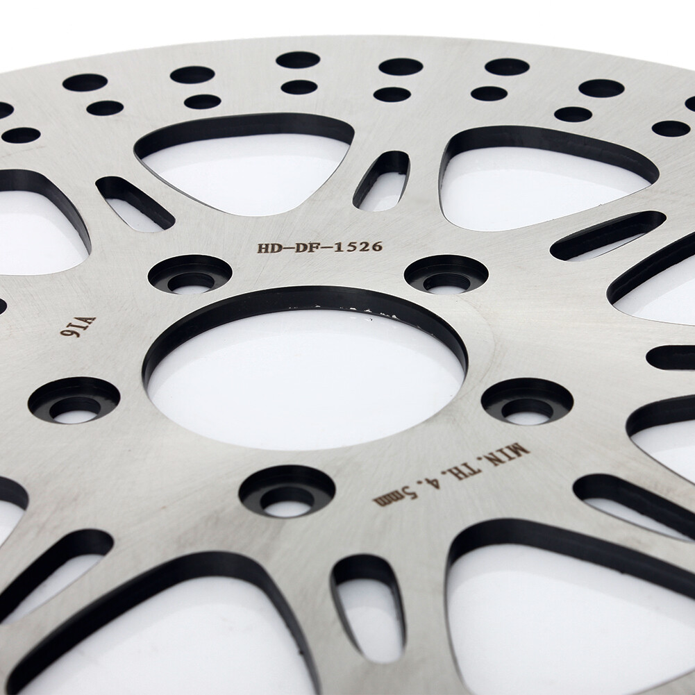 11.8" Front Brake Rotors & Pads Electra Glide Road King Street Glide FLTRX FLTRU