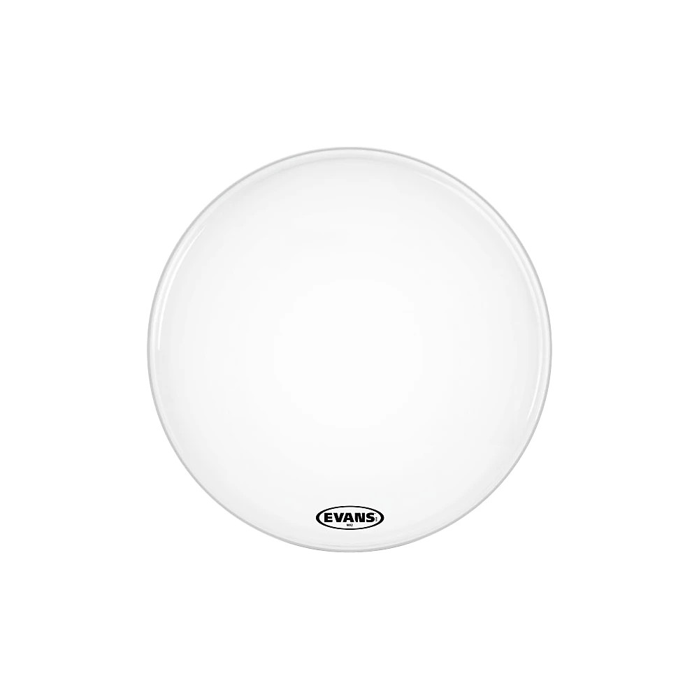 Evans MX2 White Marching Bass Head 18 in.