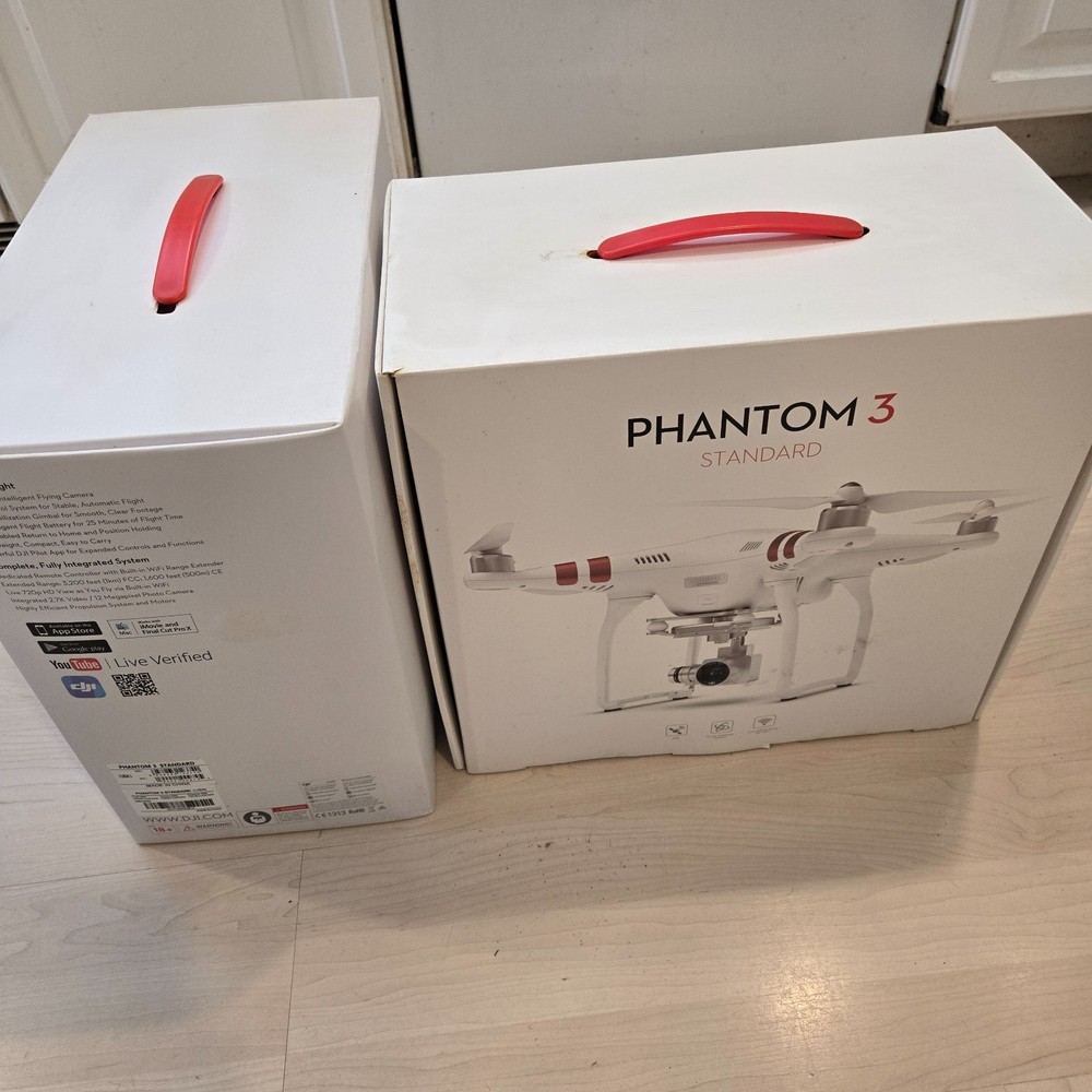 NEW Sealed DJI Phantom 3 Standard Quadcopter Drone w/ Camera & Remote Controller