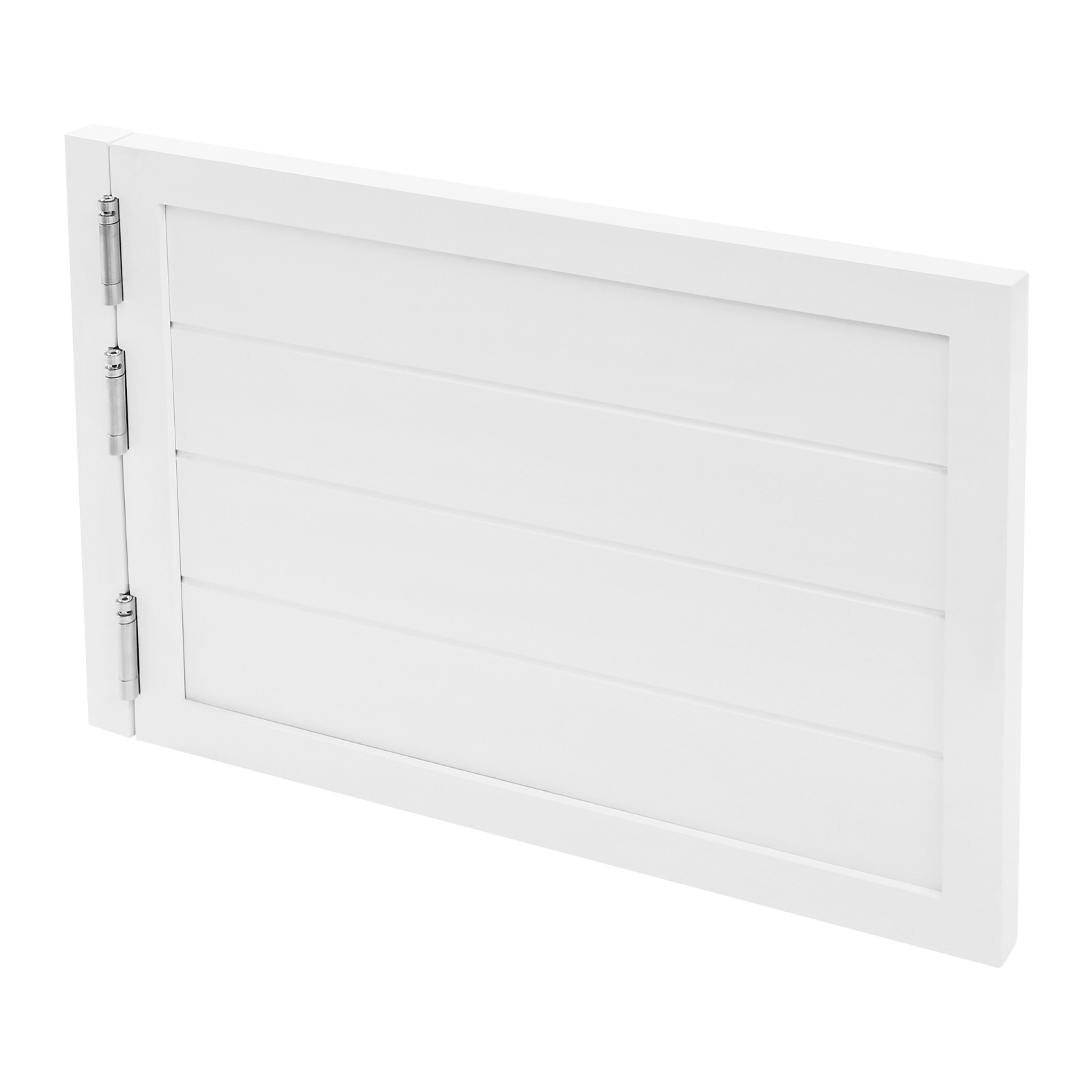 Partition Door, Solid Wood Door, Partition Door for Shop Entrance 90*60cm White