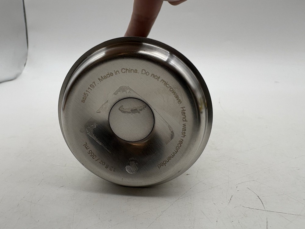 L.A. Kiss Metal Football Travel Mug Brand New