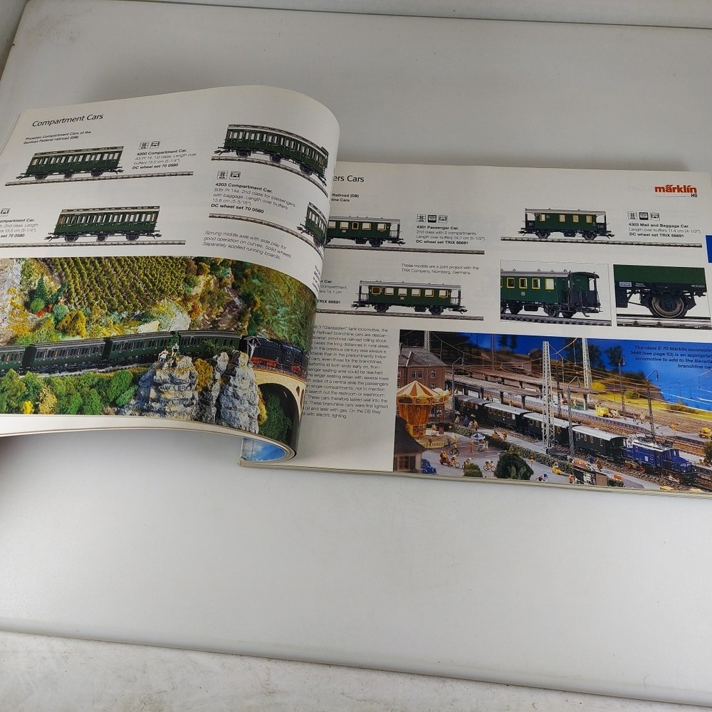 Marklin Complete Program 1996/97 E in English Model Trains Illustrated Catalog