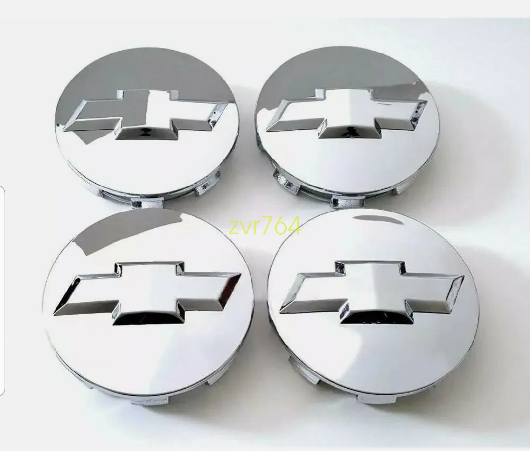 4pcs Chrome Chevy Silverado 1500 Tahoe Suburban 2014-2020 Center Caps