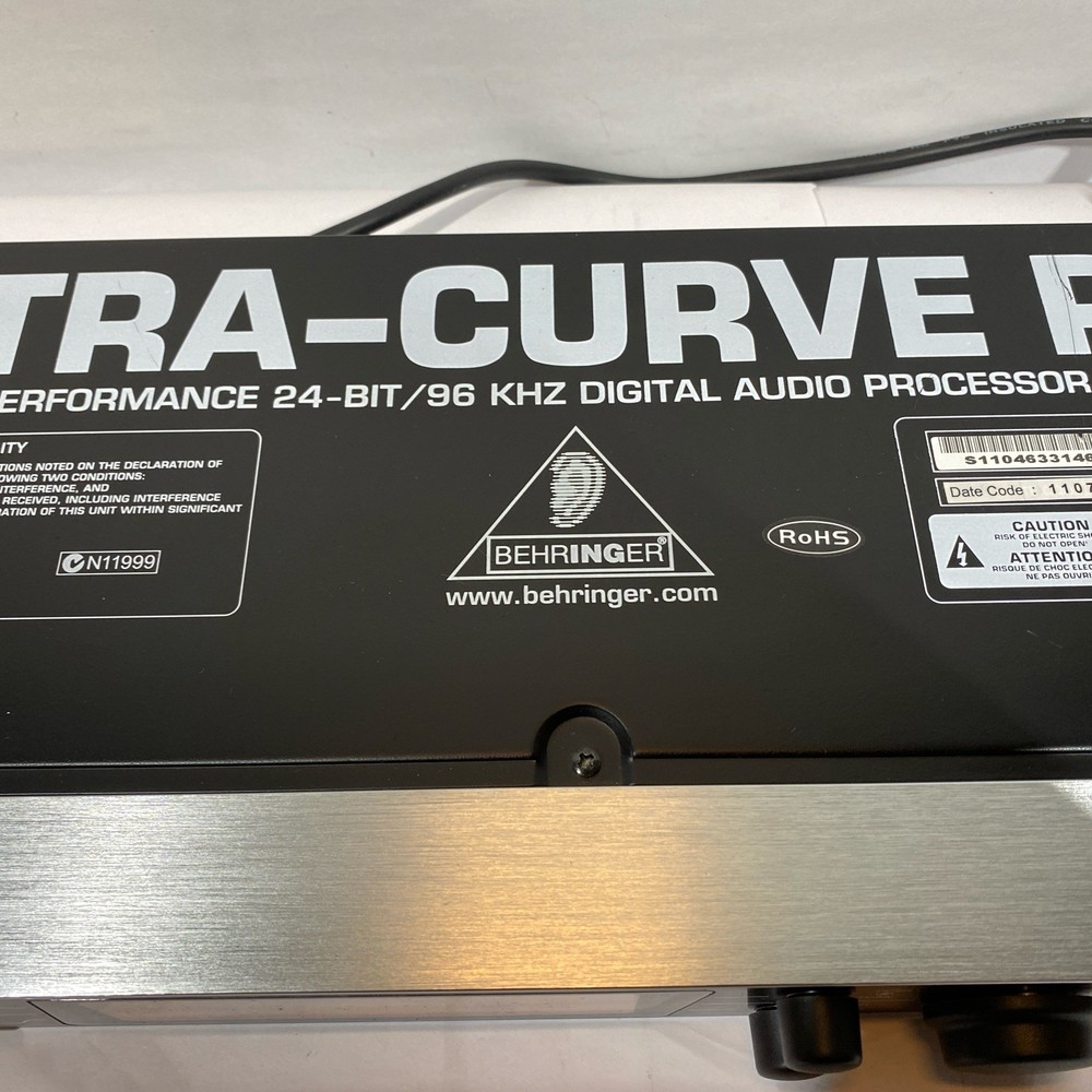 Behringer Ultracurve Pro DEQ2496 2-channel Equalizer and Mastering Processor