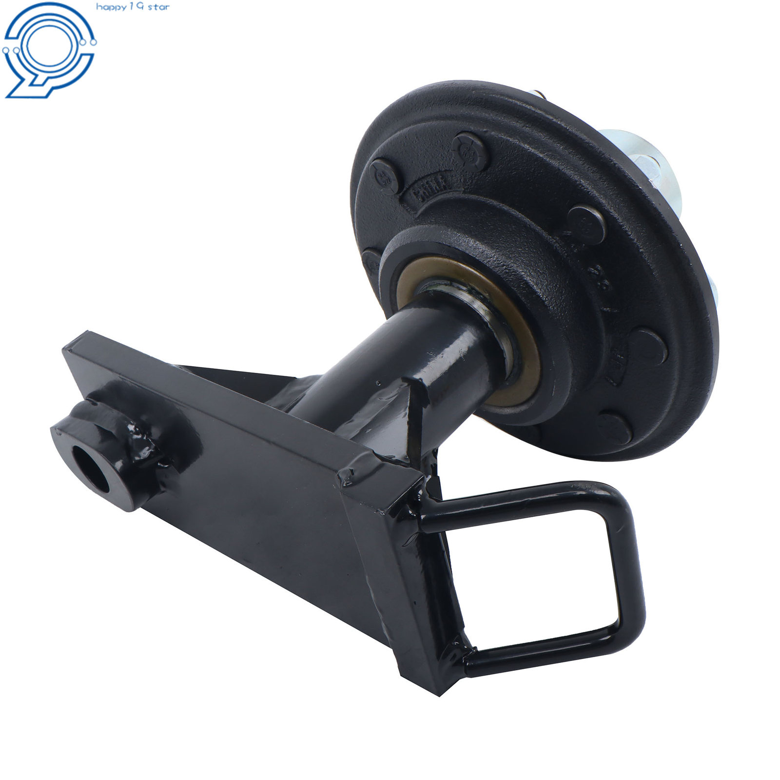 Shipping Container Wheels 8x6.5 Lug Bolt-On Spindle Kit with Handle