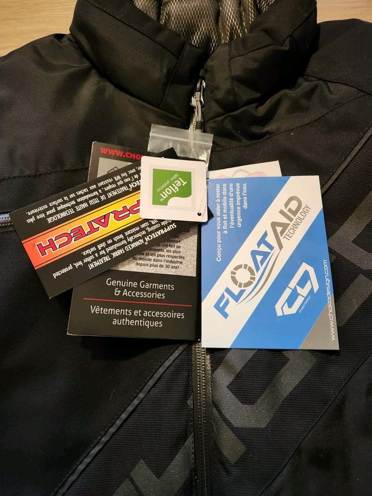 NWT Women's Black Choko Quantum Medium Snowmobile Jacket