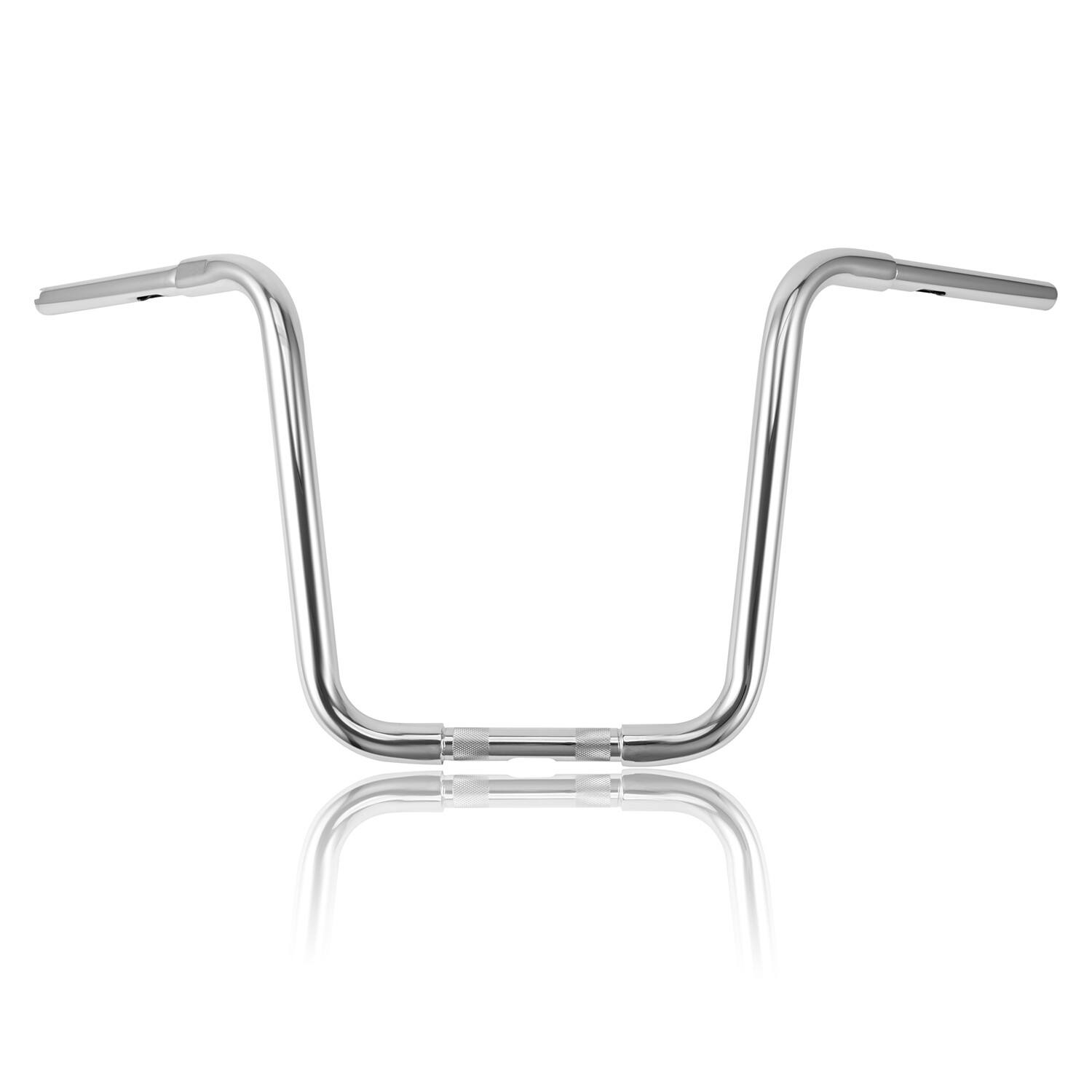 Chrome Rise 16" APE Cruved Handlebar For Harley Softail Road King Sportster 883