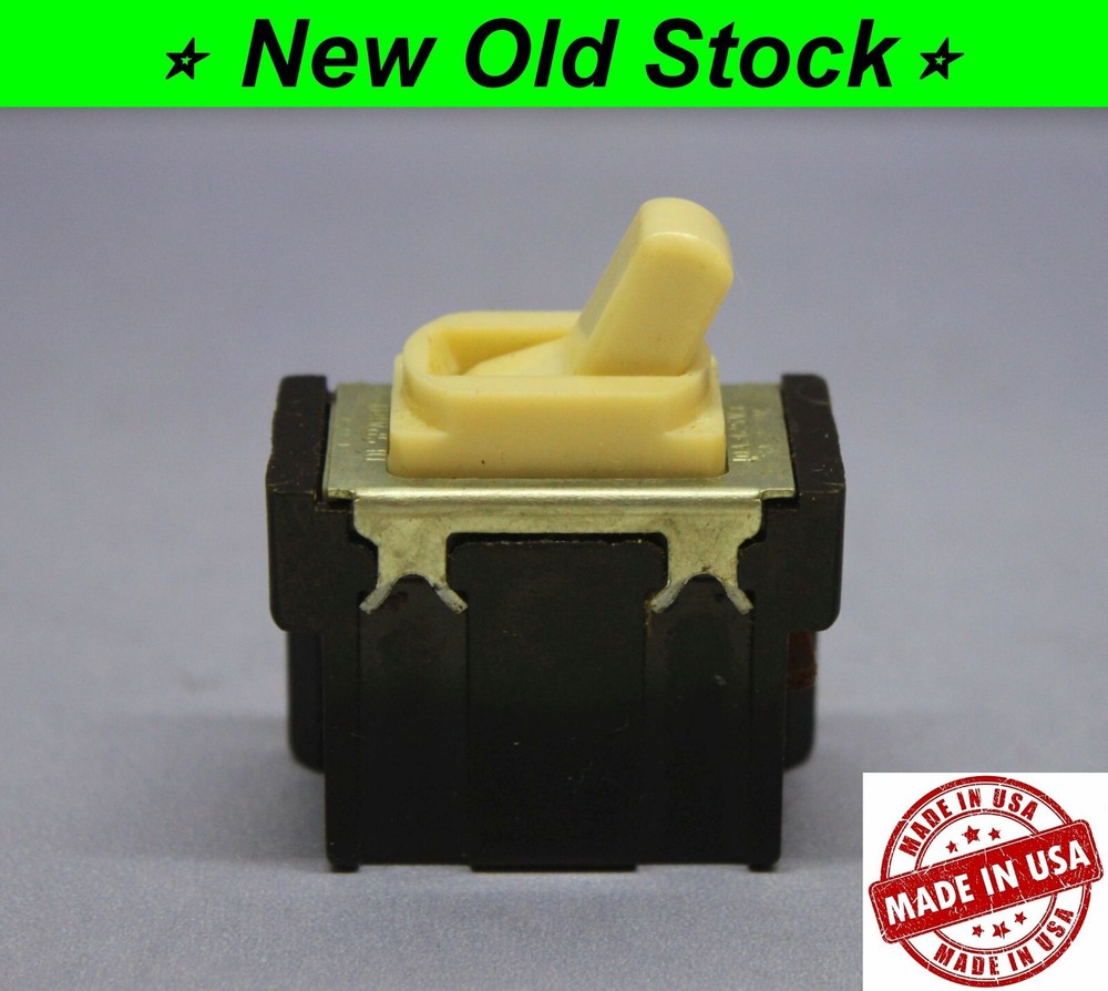 💡 Vintage Ivory 3-Way Toggle Light Switch Despard Interchangeable - 10A - P&S