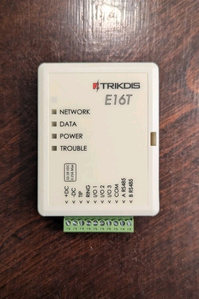 Trikdis Ethernet Communicator E16T - New