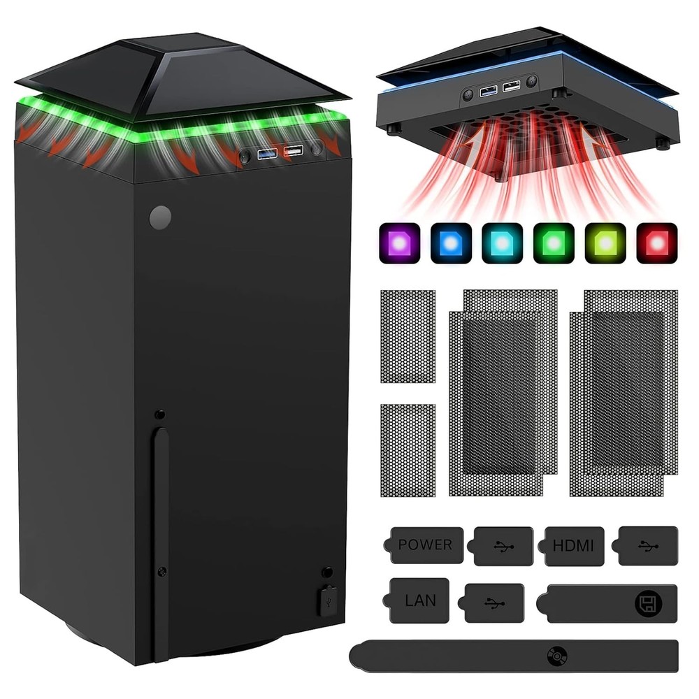 Xbox Series X Console Cooler Stand with Touch Switch