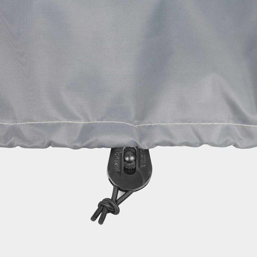 Patio Deck Box Cover Waterproof Outdoor Rectangular Storage Bench Cover 52L x...