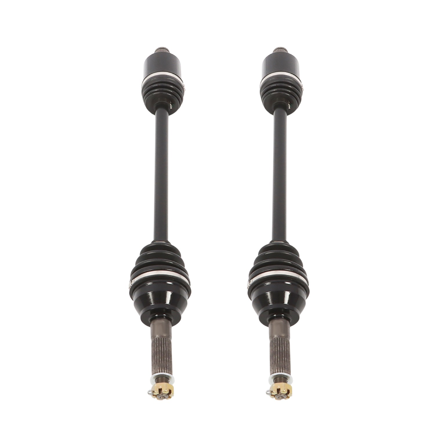 Pair Rear CV Axle For Polaris Ranger & Ranger Crew XP 900 XP 1000 XP 570 13-17