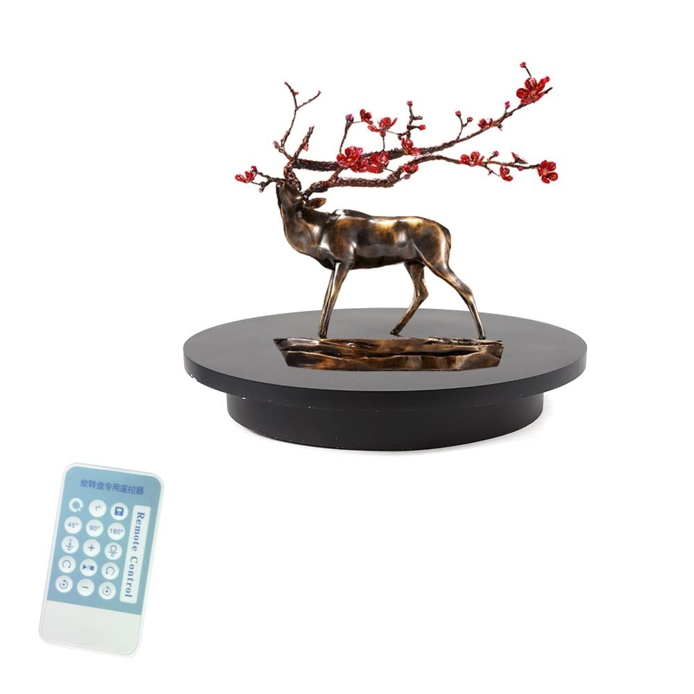 16.5" 360° Electric Motorized Rotating Turntable Display Stand Remote Control