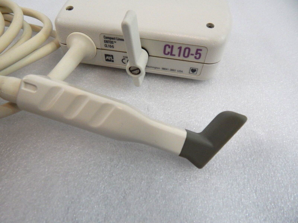 ATL CL 10-5 ENTOS COMPACT LINEAR ARRAY ULTRASOUND TRANSDUCER PROBE