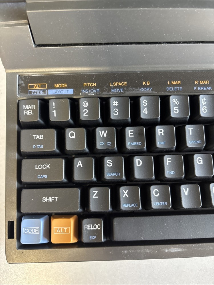 Panasonic Laptop Word Processor KX-WL45 Tested Working!