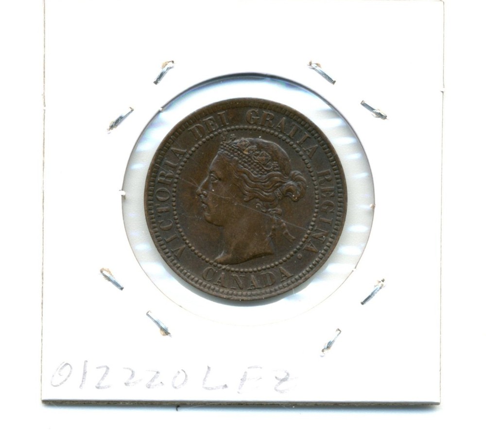 Canada. Large Cent. 1901 choice Very Fine glossy