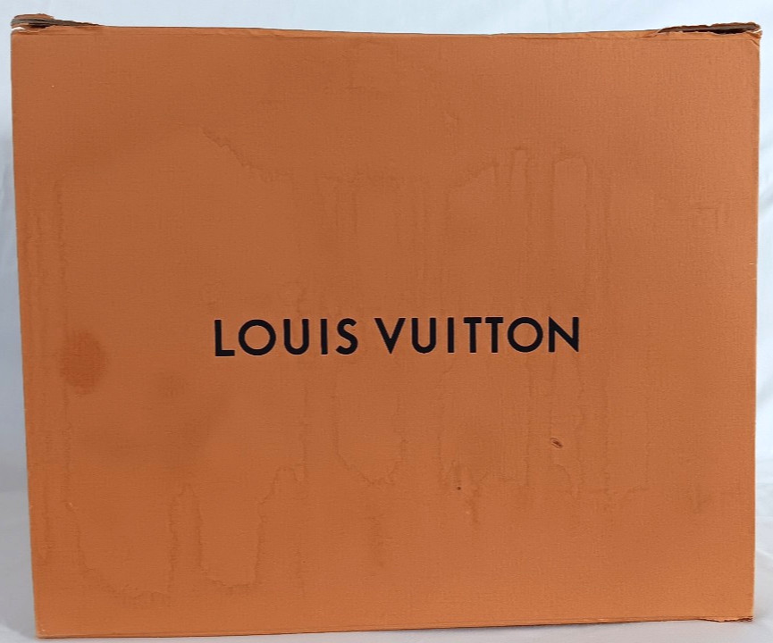 Louis Vuitton Empty Retail Gift Box 15.5x13x8 Imperial Saffron LV OEM Authentic
