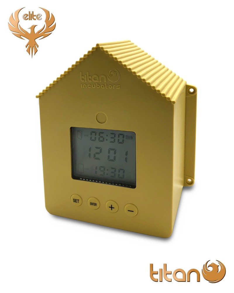 Automatic Chicken Door Opener / Closer with Timer Settings - ELITE