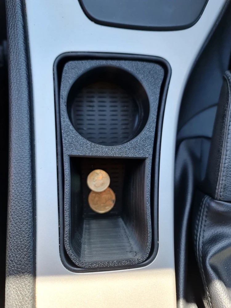 BMW E90 E91 E92 E93 Cup Holder Insert 3 Series 2006-2013 Interior Trim Black