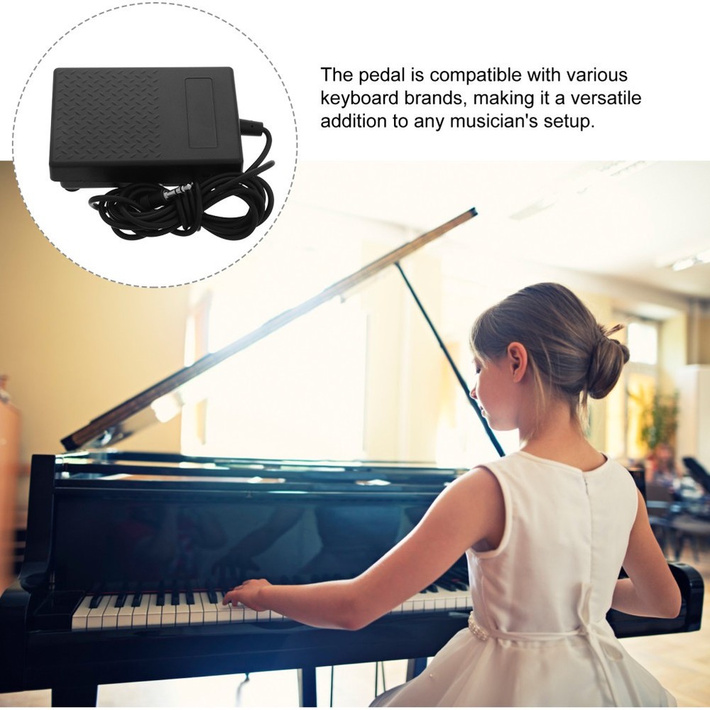 Piano Pedal Extender for Keyboard Accessories Audio Controller Cable
