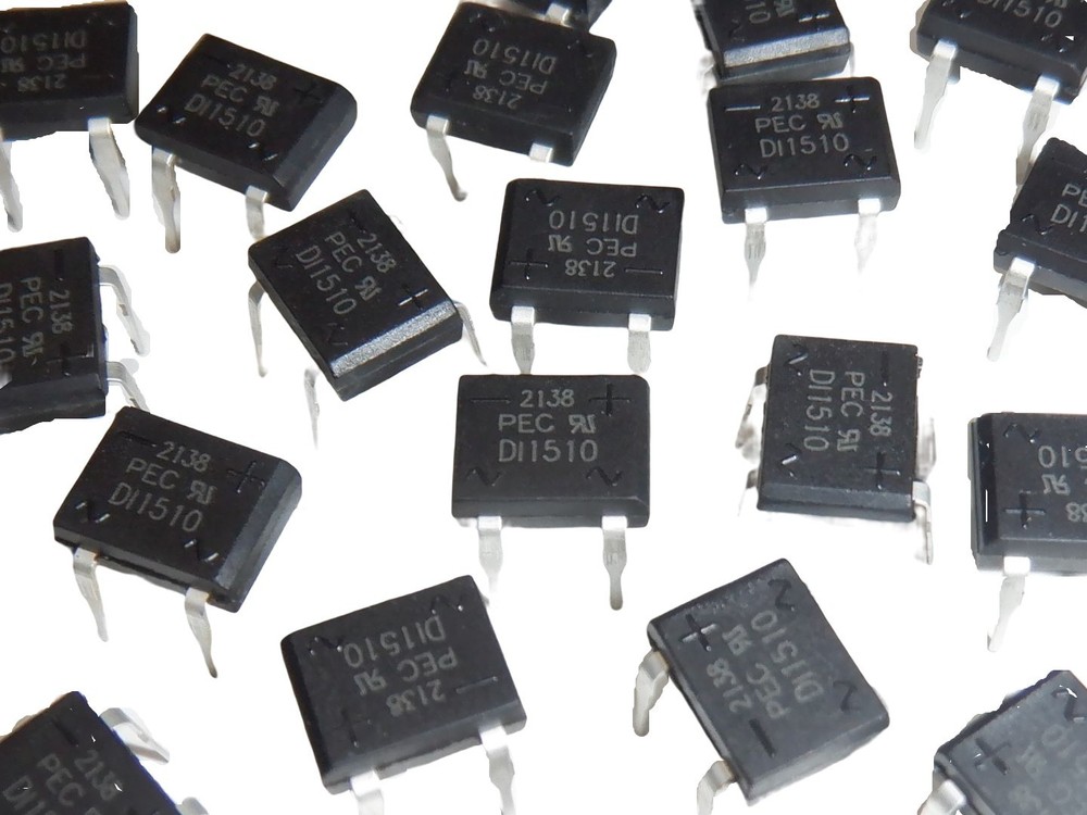 DI1510 5pcs 1000V 1.5A Mini Bridge Diode