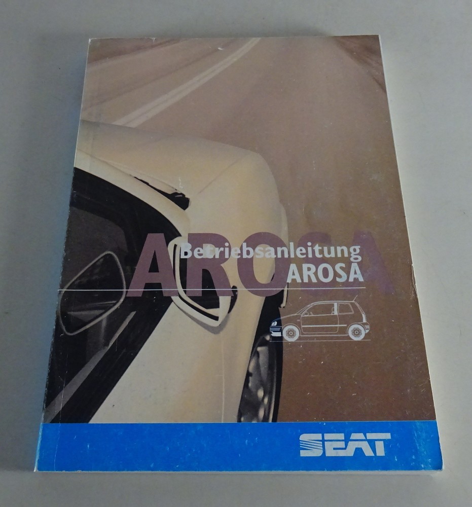 Operating Instructions / Manual Seat Arosa Stand 12/1998