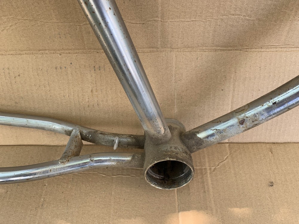 Vintage Sears / Murray Spaceliner Chrome Plated Bicycle Frame