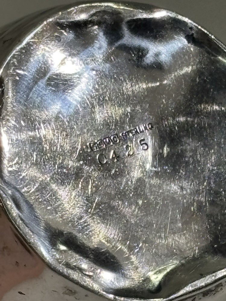 Vintage Solid Sterling Silver Mug/Cup 54.7g SSMC 0425