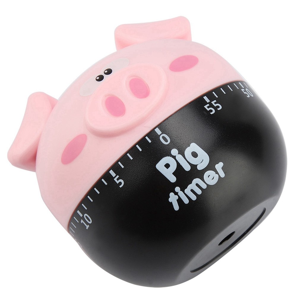 Cute Cartoon Pig Kitchen Timer For Cooking Timing Tool