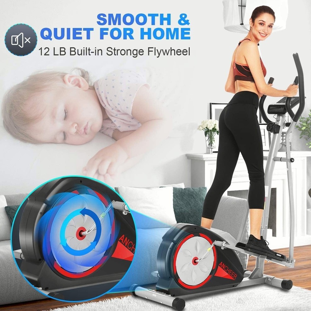 Home Elliptical Machine Elliptical Machines Hyper Quiet Magnetic Driving System-