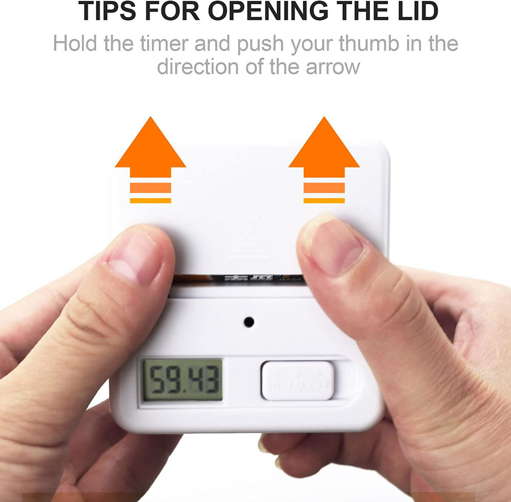Cube Timer, Productivity Cube Flip Timer for Kitchen Studying Workout Classroom