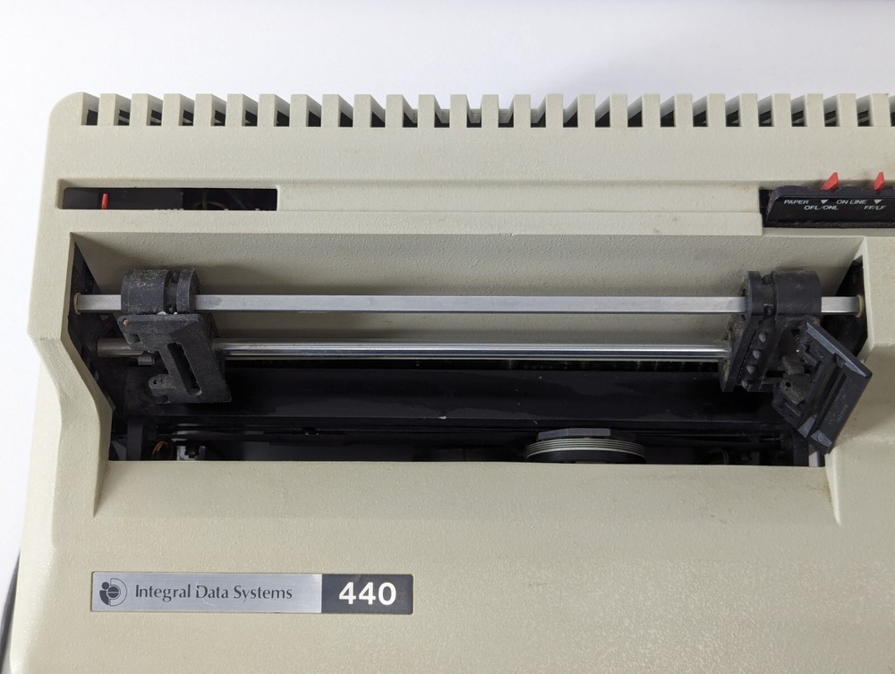 Integral Data Systems IDS PAPER TIGER Printer Model 440 Vintage Impact Printer
