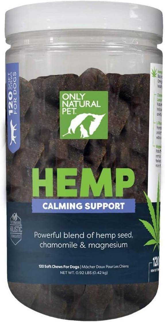 Only Natural Pet Hemp Calming Support Soft Chews - 120ct (04/2026)
