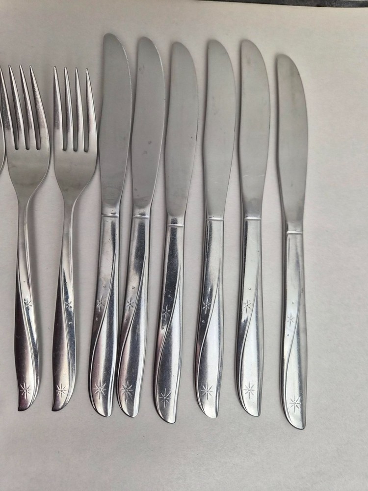 Oneida community stainless Twin Star, Atomic